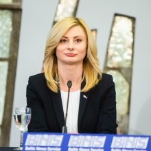 R. Karbauskis ir į EP išrinkti „valstiečių“ atstovai konferencijoje nepasirodė