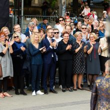 D. Grybauskaitė perdavė Prezidento rūmus G. Nausėdai