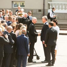 D. Grybauskaitė perdavė Prezidento rūmus G. Nausėdai