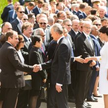 D. Grybauskaitė perdavė Prezidento rūmus G. Nausėdai