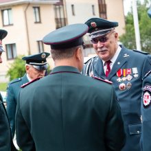 Omonininkų nužudytus pasienio pareigūnus pagerbė valstybės vadovai