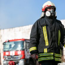 Ugniagesiai gelbėtojai mini Šv. Florijono dieną