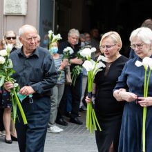 Į paskutinę kelionę išlydėtas teatro legenda aktorius G. Girdvainis