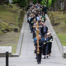 Į paskutinę kelionę išlydėtas teatro legenda aktorius G. Girdvainis