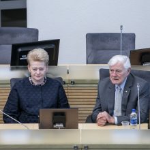 D. Grybauskaitė apie G. Nausėdą: pirmuosius metus atlaikė