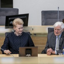 D. Grybauskaitė apie G. Nausėdą: pirmuosius metus atlaikė