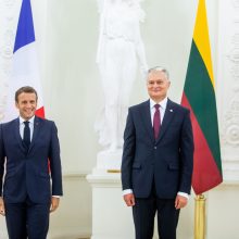 G. Nausėda vyks į Prancūziją, susitiks su E. Macronu