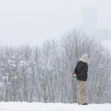 Sostinei – sniego iššūkiai: kelininkai dirbo visą naktį