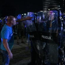 Riaušėse dalyvavusį kovotoją A. Misiūną Lietuvos kikboksingo federacija diskvalifikavo metams