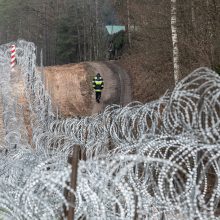 Pasienyje su Baltarusija – ramu: nefiksuota neteisėtų migrantų