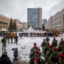 Vilniuje paminėtos savanorių pajėgų įkūrimo metinės