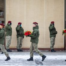 Vilniuje paminėtos savanorių pajėgų įkūrimo metinės