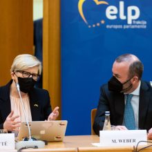 Su solidarumo vizitu atvykęs M. Weberis: Europa turi būti vieninga ir aktyvi