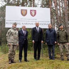 Prezidentas: NATO sąjungininkės ketina investuoti į Rūdninkų poligono infrastruktūrą
