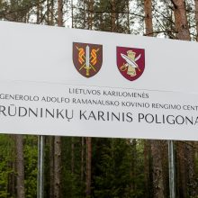 Šalčininkų rajone oficialiai atidarytas Rūdninkų karinis poligonas