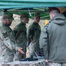 Šalčininkų rajone oficialiai atidarytas Rūdninkų karinis poligonas