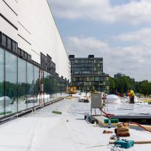 Olimpinį Lazdynų baseiną Vilniuje tikimasi atidaryti dar šiemet