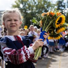 Ukrainiečiai vaikai nuo rugsėjo mokysis bendrose klasėse su visais mokiniais