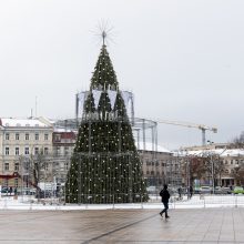 Šeštadienį Vilniuje – kalėdinės eglės įžiebimas: šiemet atrodys kaip tortas