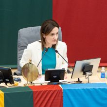 Seimo vadovė apie kandidatę vadovauti VRK: dėl principingumo nekyla klausimų