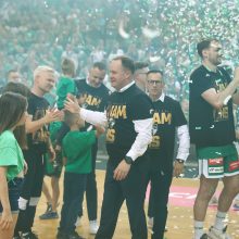 Buvo įspūdingas krepšinio šou: „Žalgiris“ susigrąžino Lietuvos čempionų titulą