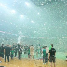 Buvo įspūdingas krepšinio šou: „Žalgiris“ susigrąžino Lietuvos čempionų titulą