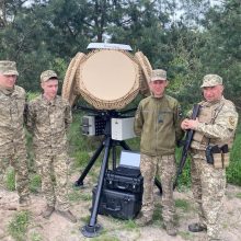 Pirmieji lietuvių nupirkti radarai jau visai netrukus Ukrainoje pradės savo darbą