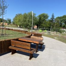 Klaipėdoje lankytojams atveriama nauja poilsio erdvė – sakurų parkas