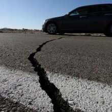 Kaliforniją supurtė stipriausias per du dešimtmečius žemės drebėjimas