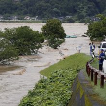 Japoniją siaubia smarkioms liūtys: žuvo 2 žmonės, dar 13 dingo