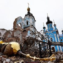 Kramatorską rusai bombardavimo kasetinėmis bombomis: du žmonės žuvo