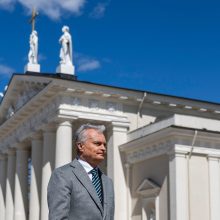 G. Nausėda sveikina Vilnių: švęsti leidžia drąsūs vizionieriški sprendimai