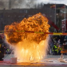 Prezidentas: priešgaisrinės saugos sistema Lietuvoje turi būti tobulinama