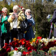 Vilniuje pergalės minėjimas – kuklesnis: skambėjo sovietinės karinės dainos, bet tyliau