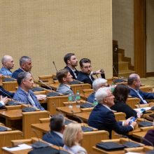 Siūlo nusiraminti: valdantieji tikisi, kad opozicija grįš į posėdžius