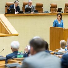 Konfliktas Seime neišblėso: opozicija planuoja tęsti posėdžių boikotą