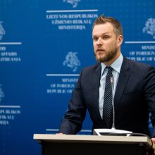 Švedijos ministras: dėl narystės NATO nenorime prisirišti prie konkrečių datų
