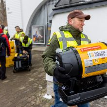 Reikia padėti ukrainiečiams ištverti žiemą: iškeliauja pirmi generatoriai, šildytuvai