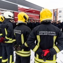 VRM ruošia siūlymus dėl ugniagesių, policininkų, pasieniečių rezervo