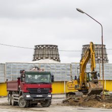 Gariūnų prekeiviai sukilo dėl žiedinės sankryžos įrengimo – prireikė policijos