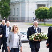 Pasidalijo prisiminimais apie A. Adamkienę: ji turėjo didelę įtaką