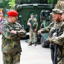 Vokietijos Sausumos pajėgų generolas: Baltijos šalių stabdis – mokymo vietų trūkumas