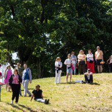 Vilniuje prasidėjo šaltibarščių festivalis – įtraukė rožinių pramogų sūkurys