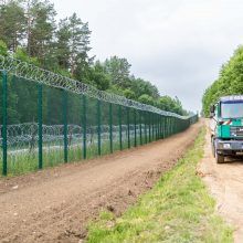 A. Bilotaitė: 100 kilometrų patrulių tako Baltarusijos pasienyje tikimasi įrengti dar šiemet