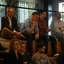 Į L. Mažylio paskaitą Amsterdame susirinko keli šimtai IT specialistų