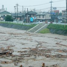 Japoniją siaubia smarkioms liūtys: žuvo 2 žmonės, dar 13 dingo