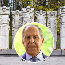 Lietuva supykdė S. Lavrovą: skulptūrų nukėlimą iš sovietinių karių kapinių vadina rusofobija