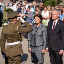 G. Nausėda Medininkuose: iššūkis, kurį privalome atlaikyti – Minsko režimas, ne migrantai