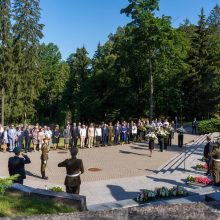 Medininkuose paminėtos 30-osios žudynių metinės