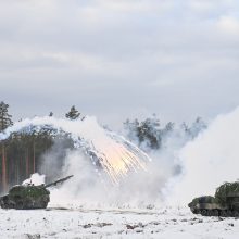 G. Nausėda stebėjo pratybas: valstybė daug investuoja į atgrasymo ir gynybos įrankius